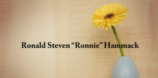 Obituary: Ronald Steven “Ronnie” Hammack