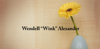 Obituary: Wendell “Wink” Alexander