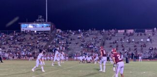 PREP FOOTBALL: Warriors fall at no. 5 Guntersville, 59-28