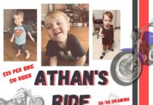 ‘Athan’s Ride’ to benefit local toddler this Saturday