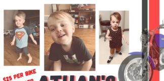 ‘Athan’s Ride’ to benefit local toddler this Saturday