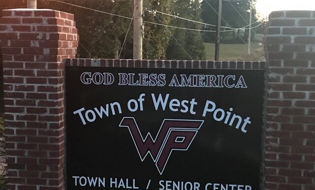 New signs up in West Point