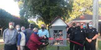 Special Little Free Library installed in west Cullman