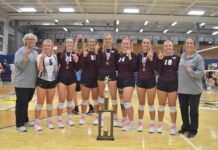 PREP VOLLEYBALL: Lady Warriors edge Fairview in thriller to win back to back county titles