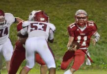 PREP FOOTBALL: Raiders run over Redskins 34-7