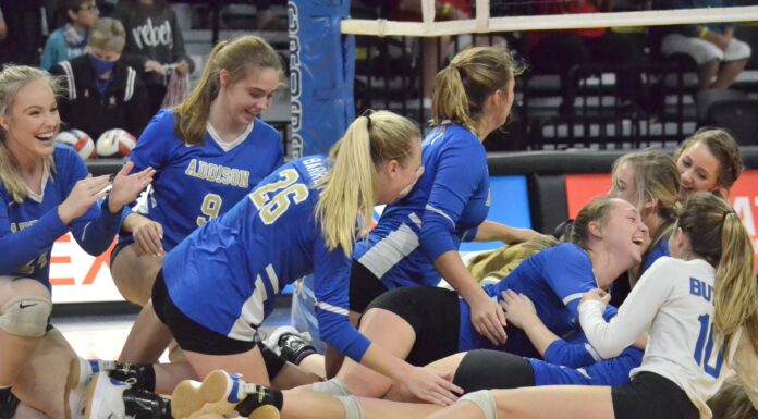 PREP VOLLEYBALL: Addison topples G.W. Long to capture 2A State Title