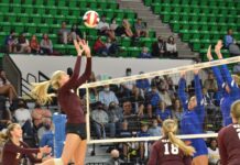 PREP VOLLEYBALL: West Point falls to Bayside Academy to finish 5A runner-up