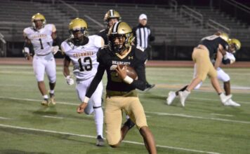 PREP FOOTBALL: ‘Cats maul Columbia 40-6 in regular season finale