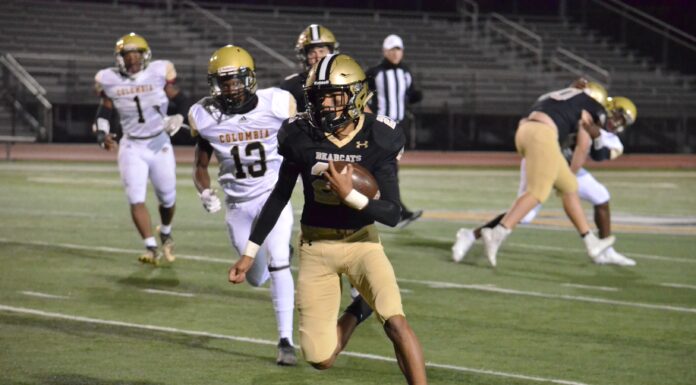 PREP FOOTBALL: ‘Cats maul Columbia 40-6 in regular season finale