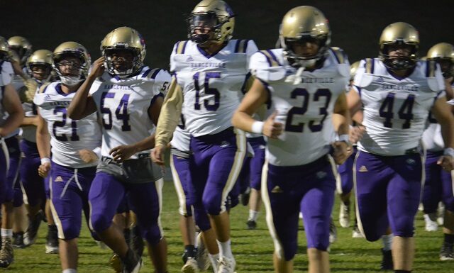 PREP FOOTBALL: Redskins tame Bulldogs, 56-24