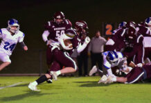 PREP FOOTBALL: Warriors dominate Carbon Hill, 37-0