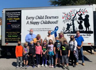East Elementary ‘Patriot Day’ food drive collects 9,521 pounds of food for Cullman Caring for Kids