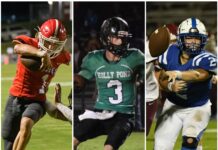 PREP FOOTBALL: Local teams begin home stretch of regular season in week 7