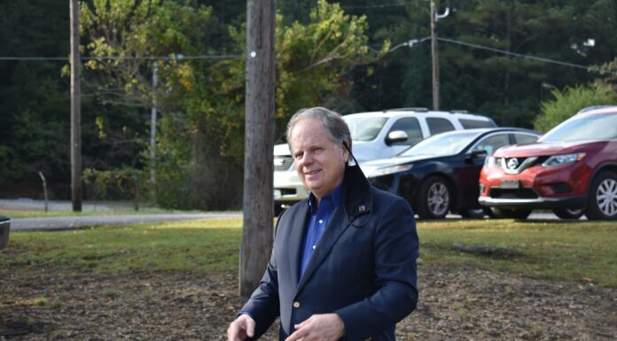 Doug Jones makes campaign stop in Cullman