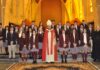 Senior Dedication held at St. Bernard