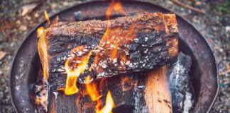 Enjoying a fire pit, responsibly