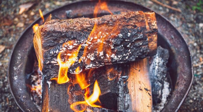 Enjoying a fire pit, responsibly