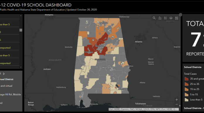 ADPH, ALSDE launch K-12 COVID-19 School Dashboard