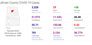 Cullman County COVID-19 update: Nov. 10