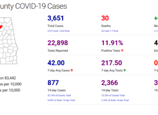 Cullman County COVID-19 update: Nov. 14