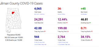 Cullman County COVID-19 update: Nov. 21