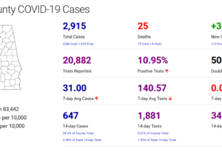 Cullman County COVID-19 update: Nov. 3