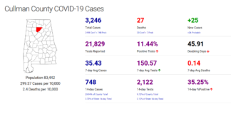 Cullman County COVID-19 update: Nov. 9