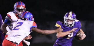 PREP FOOTBALL: Aggies advance with 27-22 win over Center Point