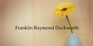 Obituary: Franklin Raymond Duckworth