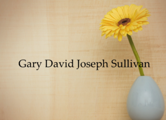 Obituary: Gary David Joseph Sullivan