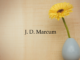Obituary: J. D. Marcum