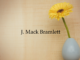Obituary: J. Mack Bramlett