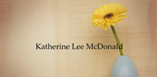 Obituary: Katherine Lee McDonald