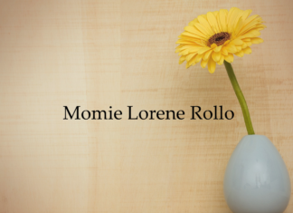 Obituary: Momie Lorene Rollo