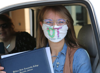 Wallace State OTA program holds drive-through pinning ceremony