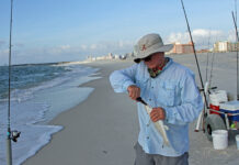 With piers closed, Thornton takes to Alabama’s beautiful beaches