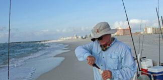 With piers closed, Thornton takes to Alabama’s beautiful beaches