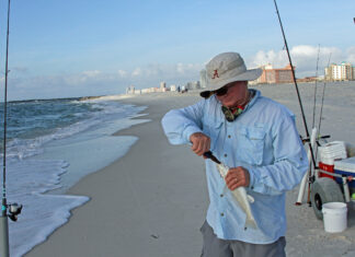 With piers closed, Thornton takes to Alabama’s beautiful beaches