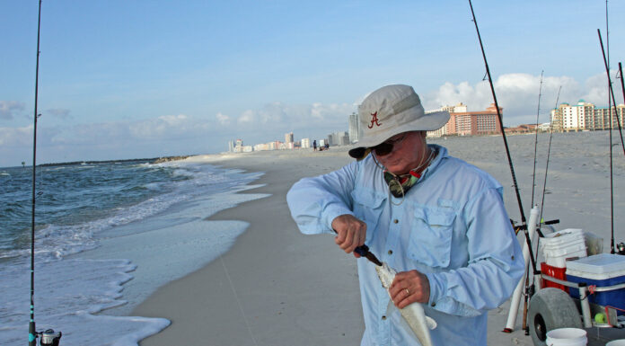 With piers closed, Thornton takes to Alabama’s beautiful beaches