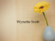 Obituary: Wynette Scott