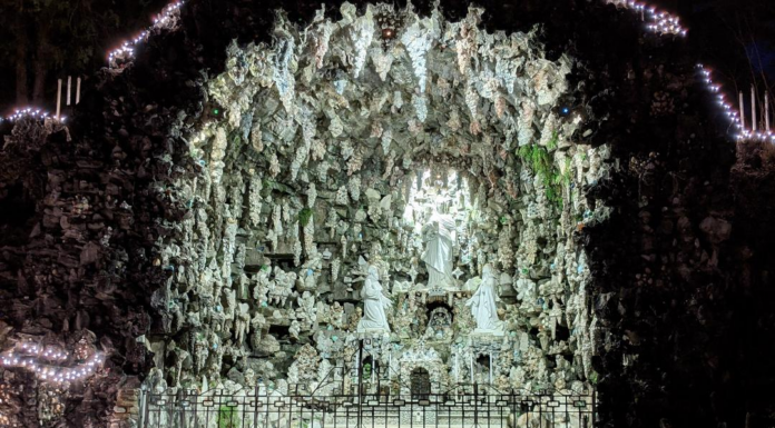 Ave Maria Grotto lighting up ‘Christmas at the Grotto’ starting Dec. 3