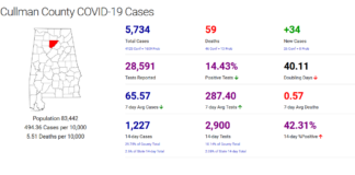 Cullman County COVID-19 update: Dec. 14