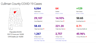 Cullman County COVID-19 update: Dec. 17