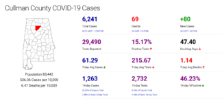 Cullman County COVID-19 update: Dec. 19