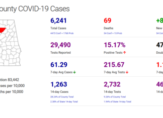 Cullman County COVID-19 update: Dec. 19