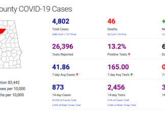 Cullman County COVID-19 update: Dec. 3; record statewide hospitalizations