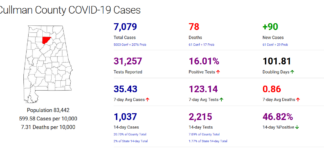 Cullman County COVID-19 update: Dec. 31
