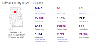 Cullman County COVID-19 update: Dec. 9