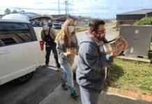 CATA students box up food, love, compassion for families in need