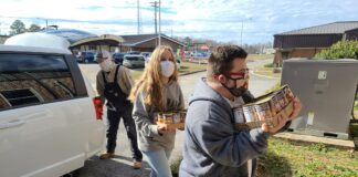 CATA students box up food, love, compassion for families in need